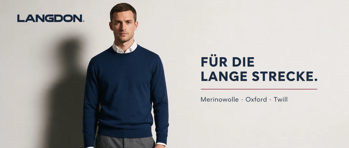LANGDON — Merinowolle, Oxford und Twill für die lange Strecke